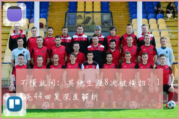 不懂就问：其他生涯8次被横扫？18亮44回复深度解析